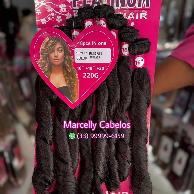 Cabelo Spring Plus Human Hair